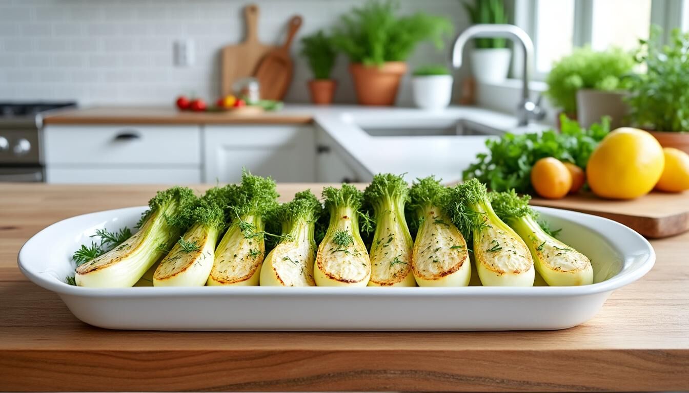 Découvrez comment cuisiner le fenouil frais avec nos 6 méthodes simples et délicieuses. Que ce soit en salade, rôti, à la vapeur ou en soupe, apprenez à sublimer ce légume riche en saveurs et en bienfaits nutritionnels.