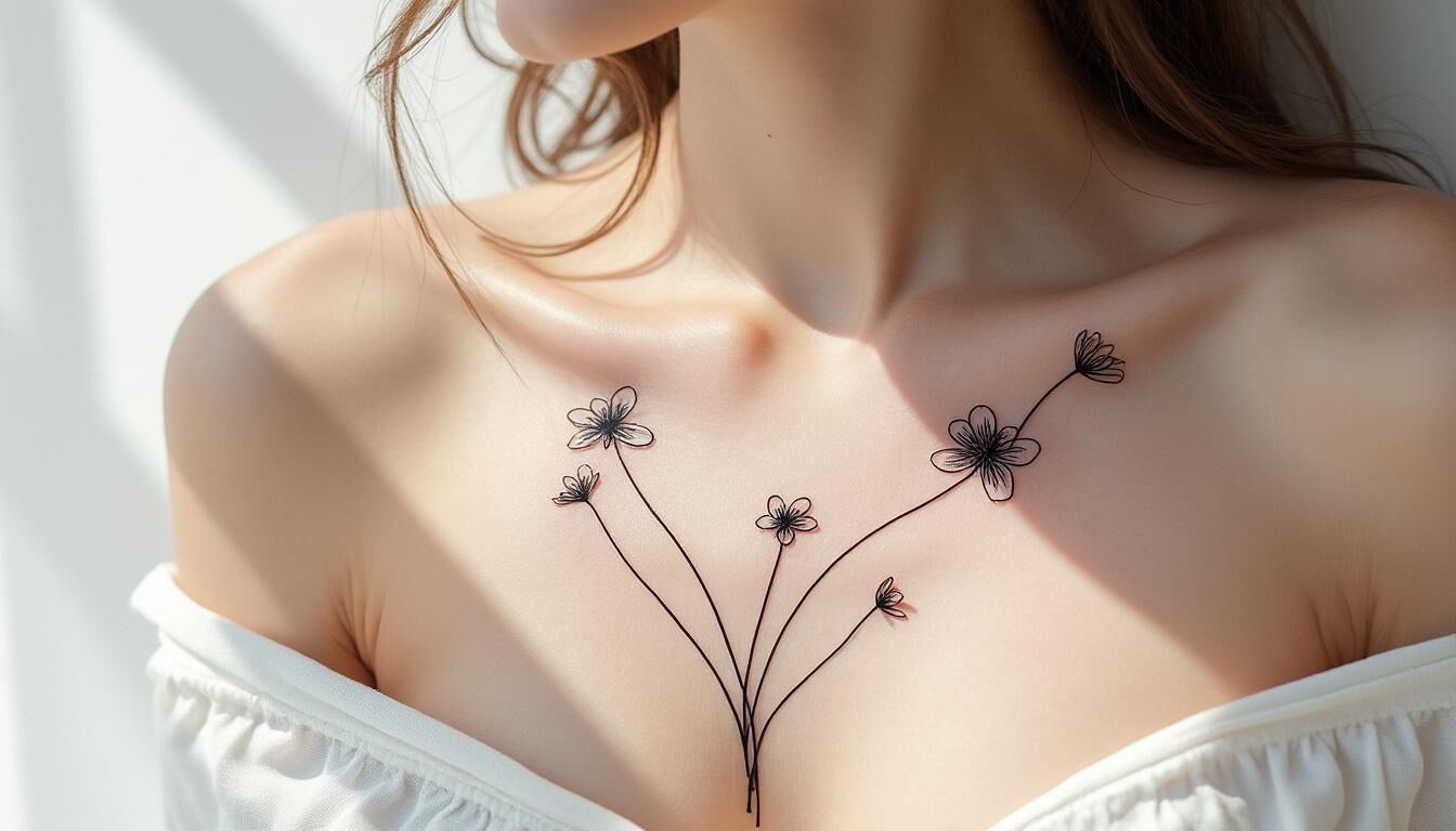 Découvrez notre sélection des plus beaux tatouages modernes pour femmes. Inspirez-vous de 100 idées créatives et tendance qui vous permettront d'exprimer votre personnalité avec style. Que vous cherchiez un motif délicat ou un design audacieux, trouvez l'inspiration parfaite pour votre prochain tatouage.