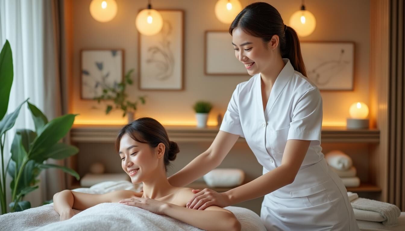 Découvrez le massage relaxation, une pratique apaisante qui allie techniques variées pour détendre le corps et l'esprit. Explorez ses nombreux bienfaits, tels que la réduction du stress, l'amélioration de la circulation sanguine et un profond sentiment de bien-être. Plongez dans l'univers du bien-être grâce à cette méthode douce qui favorise l'harmonie intérieure.
